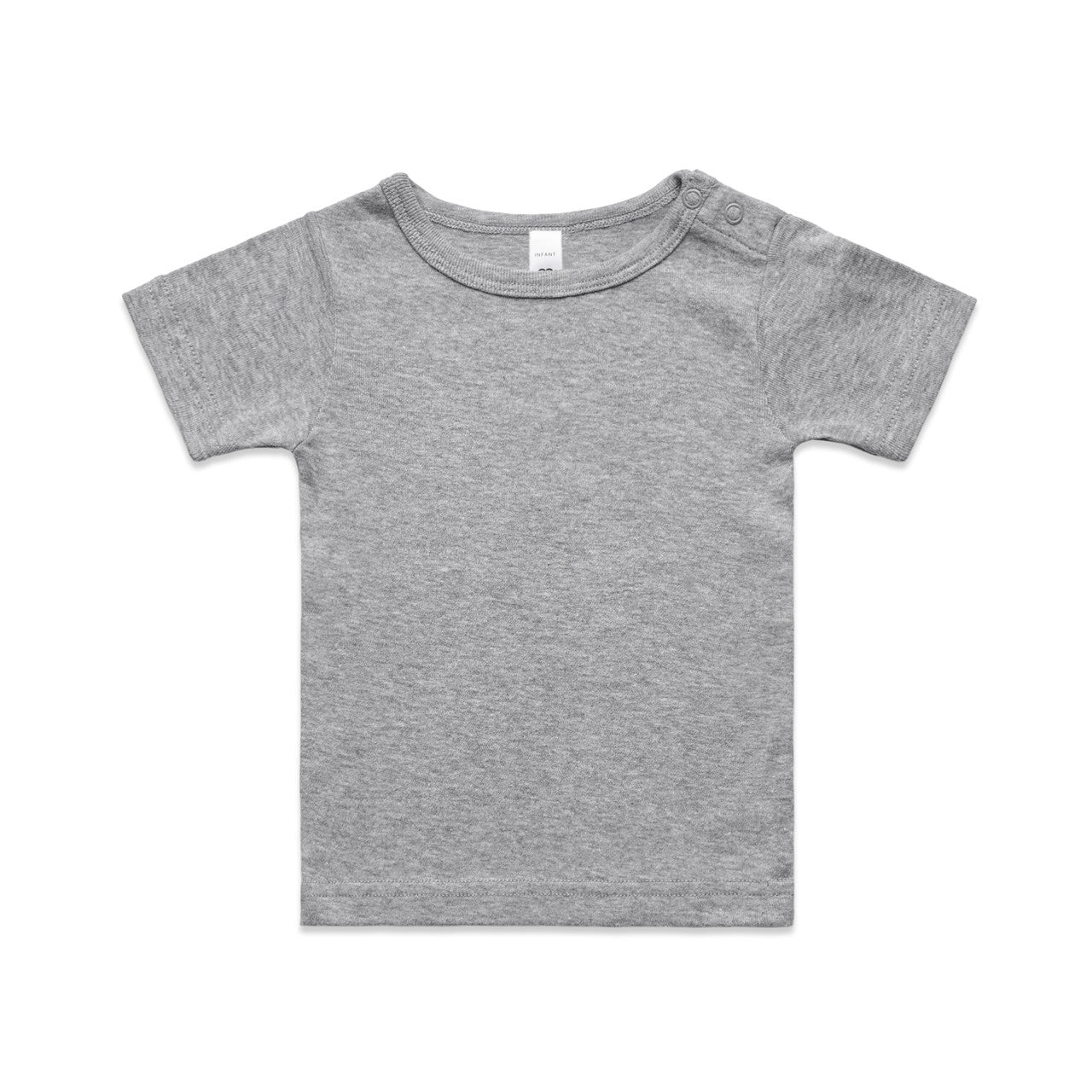 AS Colour Custom Organic Infant Wee Tee - 3001 (Grey Marle)