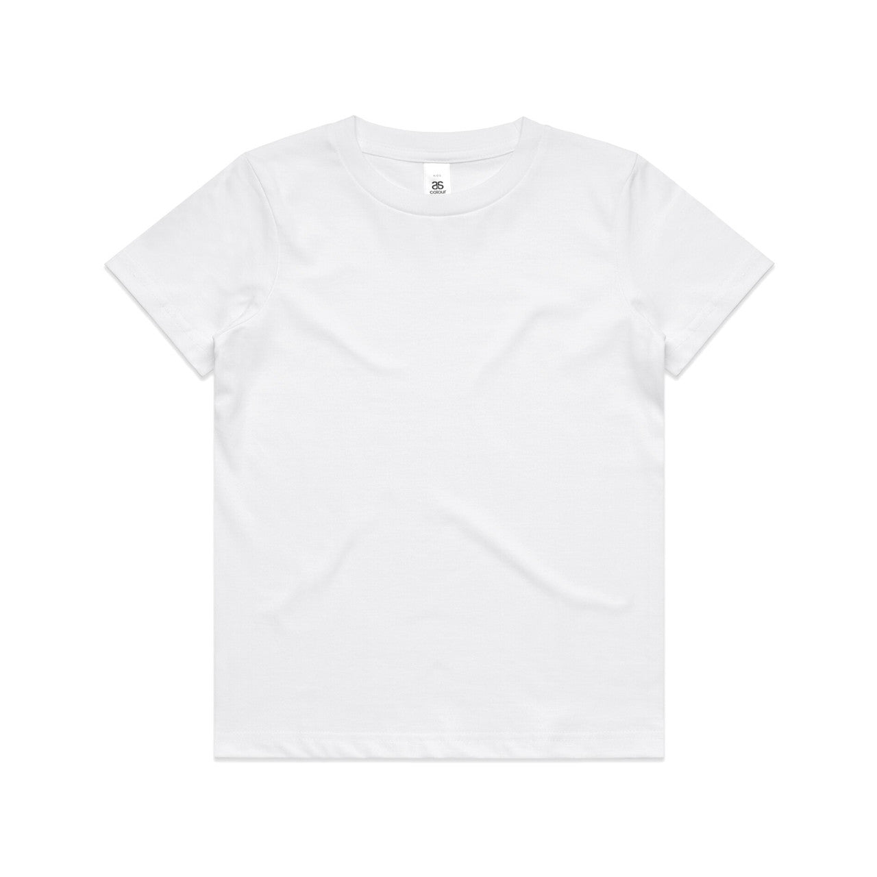 AS Colour Custom Kids Staple Tee - 3005 (White)