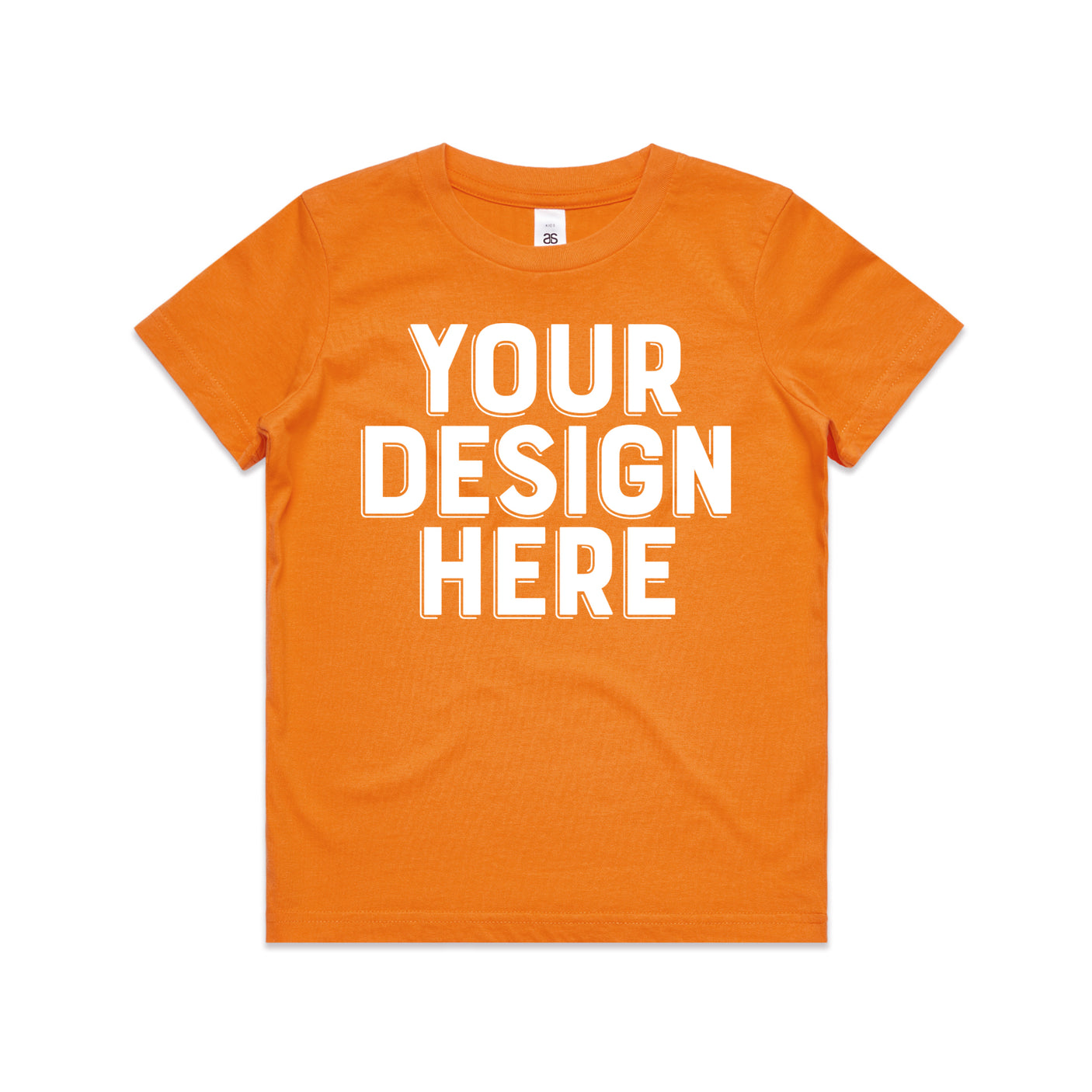 AS Colour Custom Youth Staple Tee