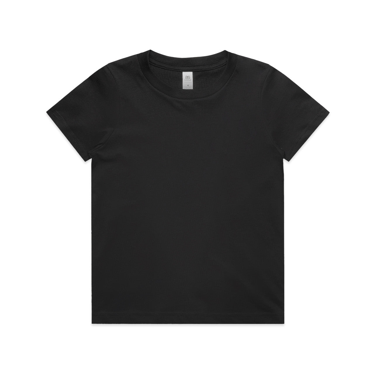 AS Colour Custom Kids Staple Tee - 3005 (Black)