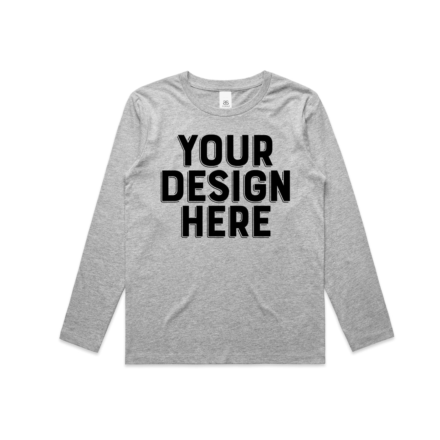 AS Colour Custom Youth Staple L/S Tee