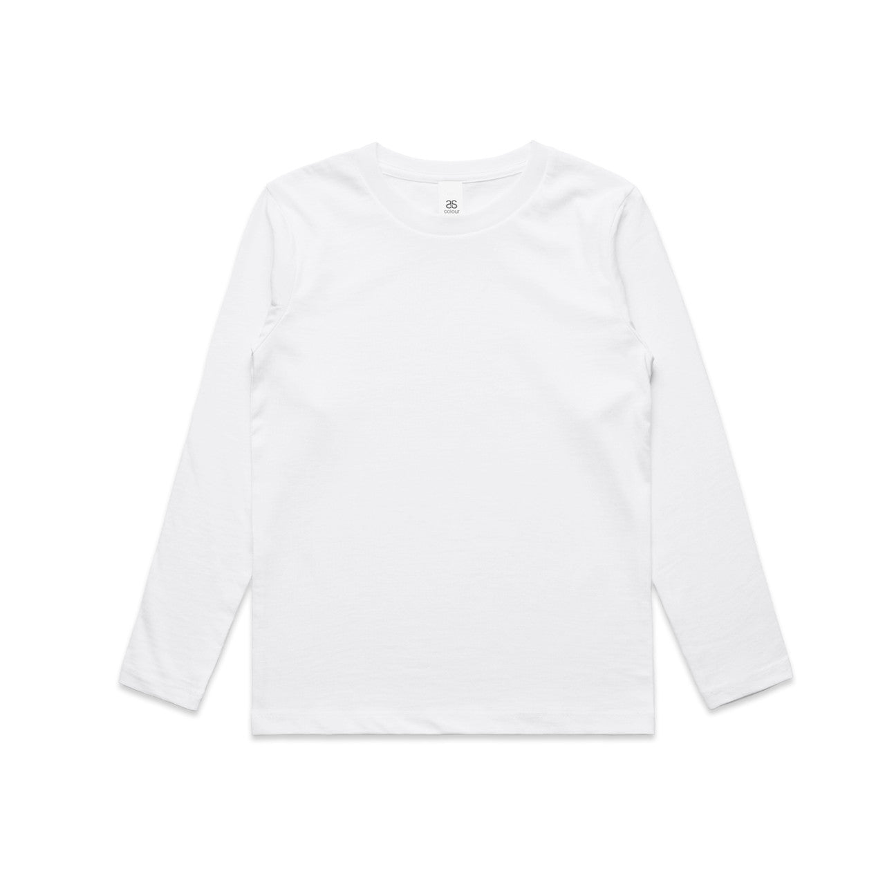 AS Colour Custom Youth Staple L/S Tee - 3008 (White)