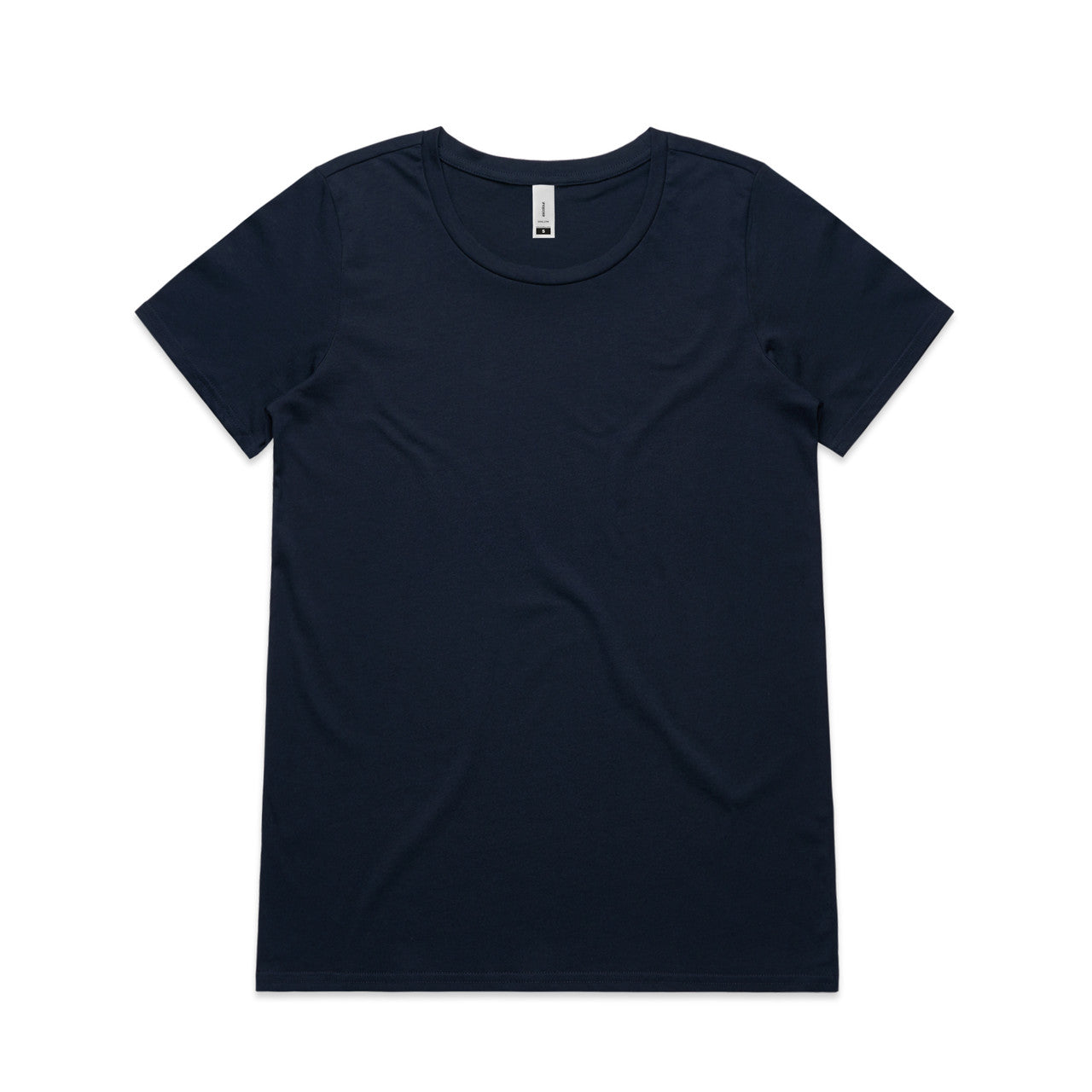 AS Colour Custom Wo's Shallow Scoop Tee - 4011 (Navy)