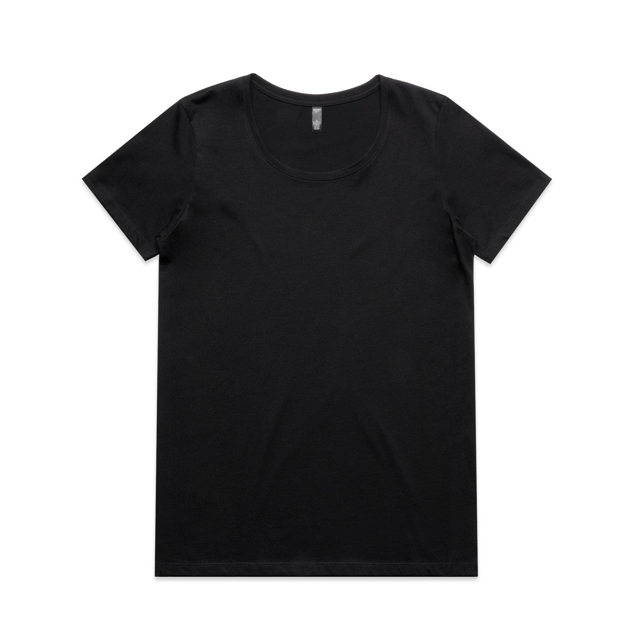 AS Colour Custom Wo's Maple Scoop Tee - 4019 (Black)