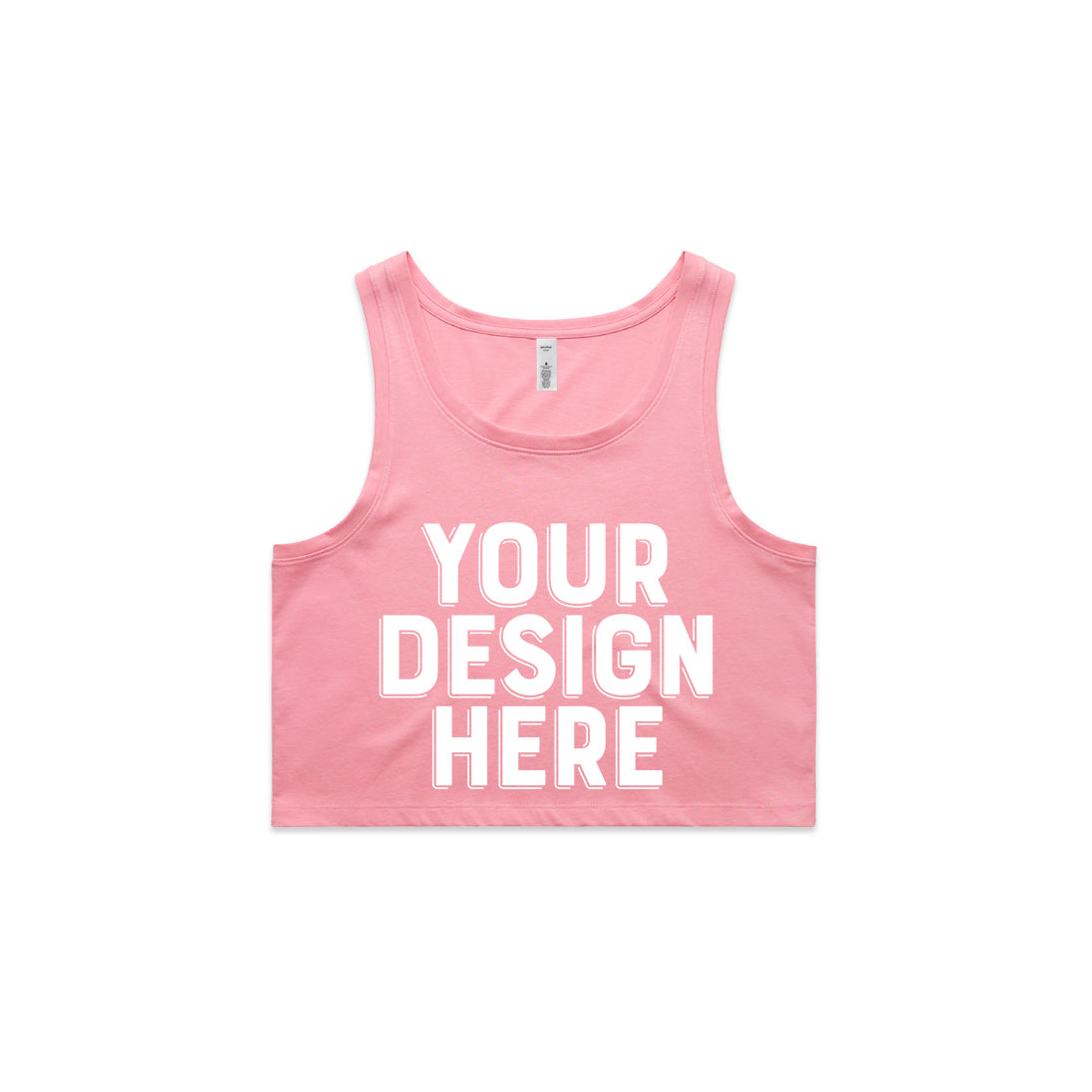 AS Colour Custom Wo's Crop Singlet