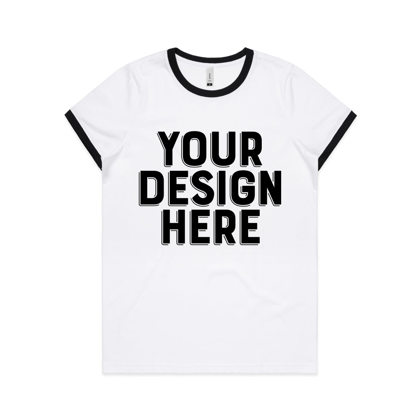 AS Colour Custom Wo's Maple Ringer Tee