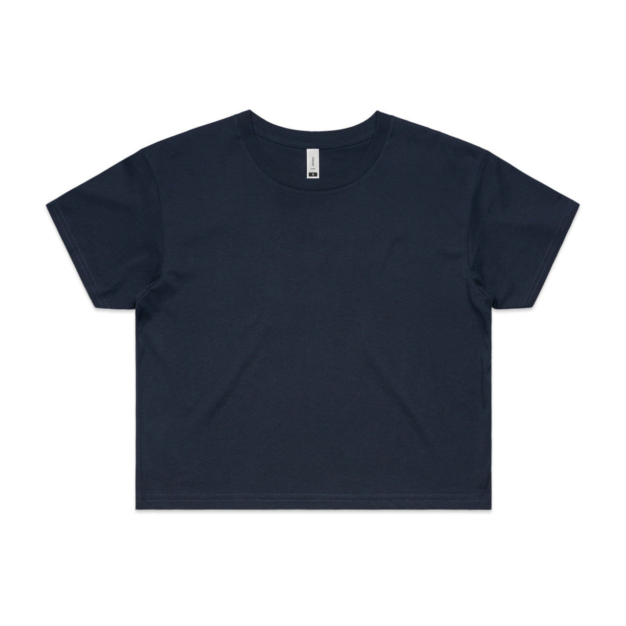 AS Colour Custom Wo's Crop Tee - 4062 (Navy)
