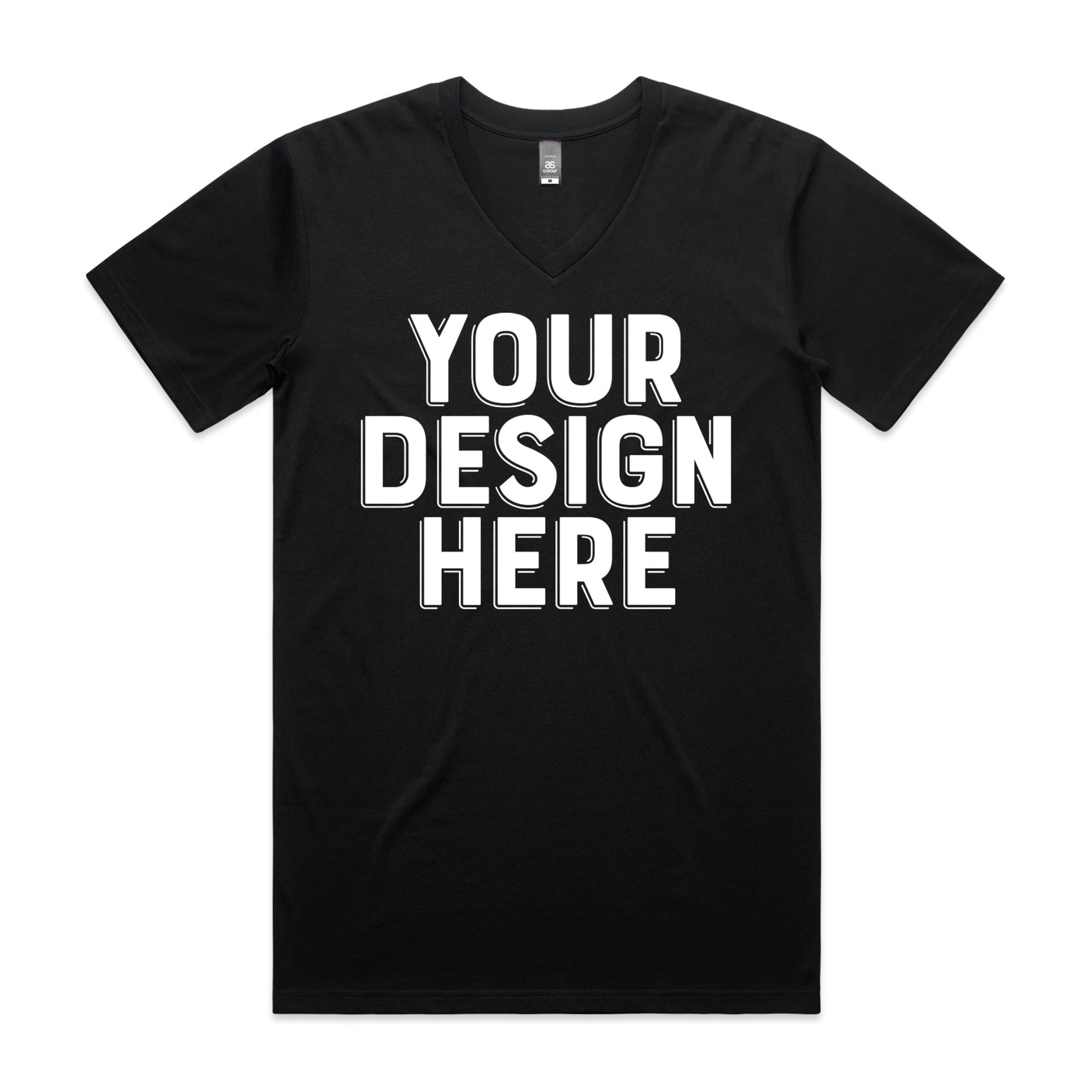 AS Colour Custom Staple V Neck Tee