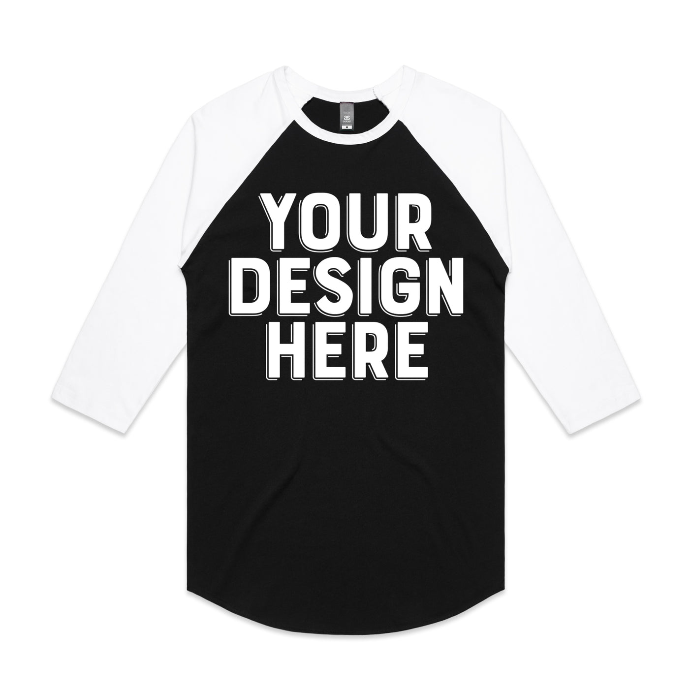 AS Colour Custom Raglan Tee