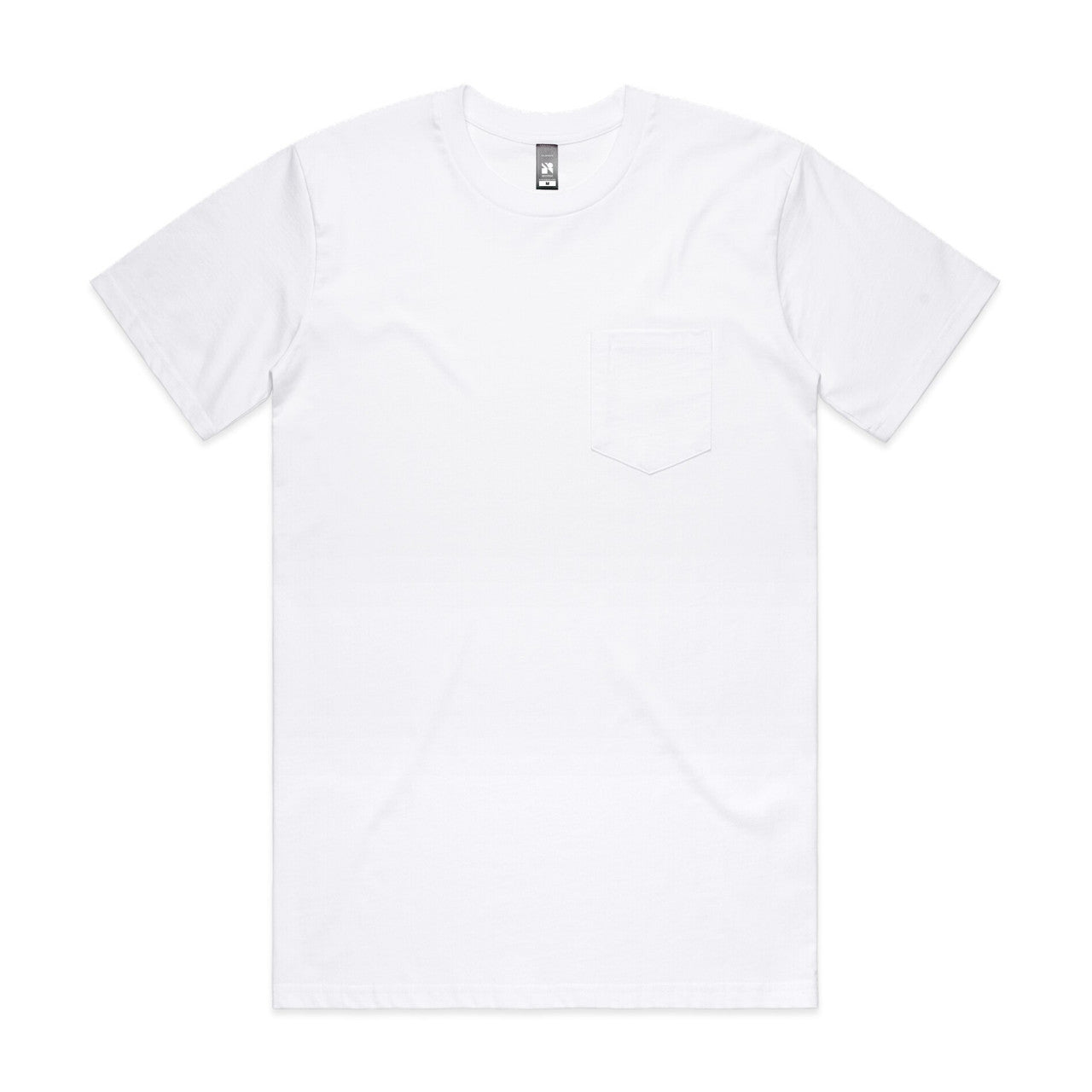 AS Colour Custom Classic Pocket Tee - 5027 (White)