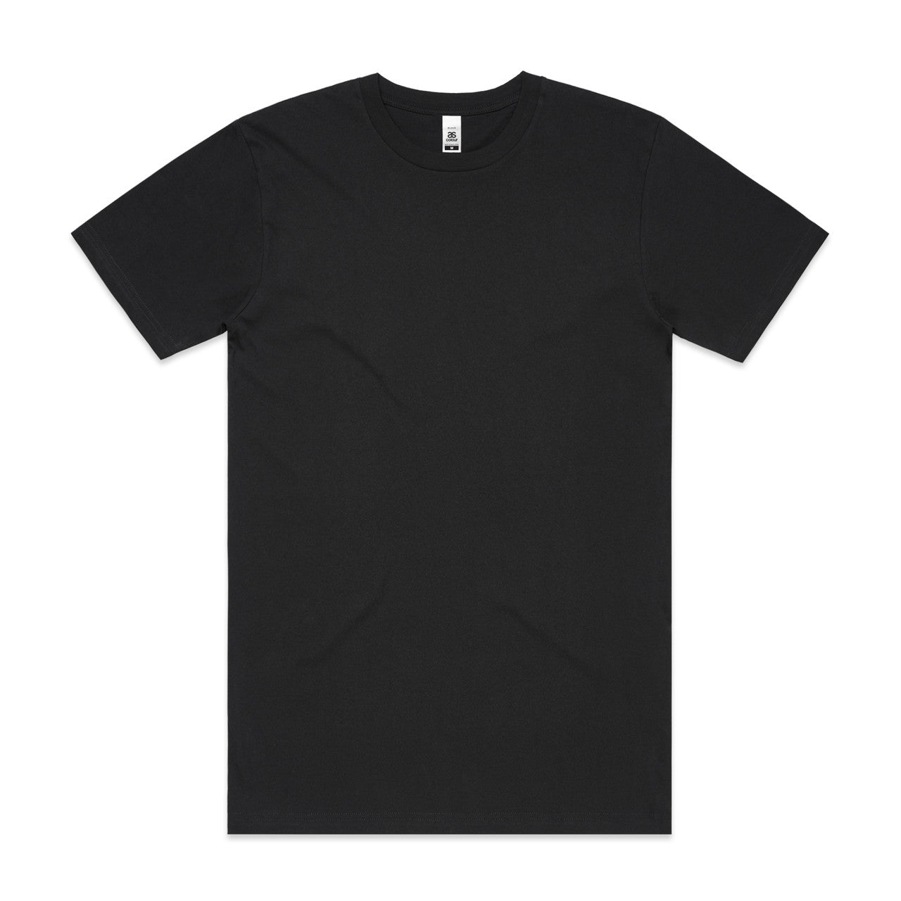 AS Colour Custom Block Tubular Tee - 5050T (Black)