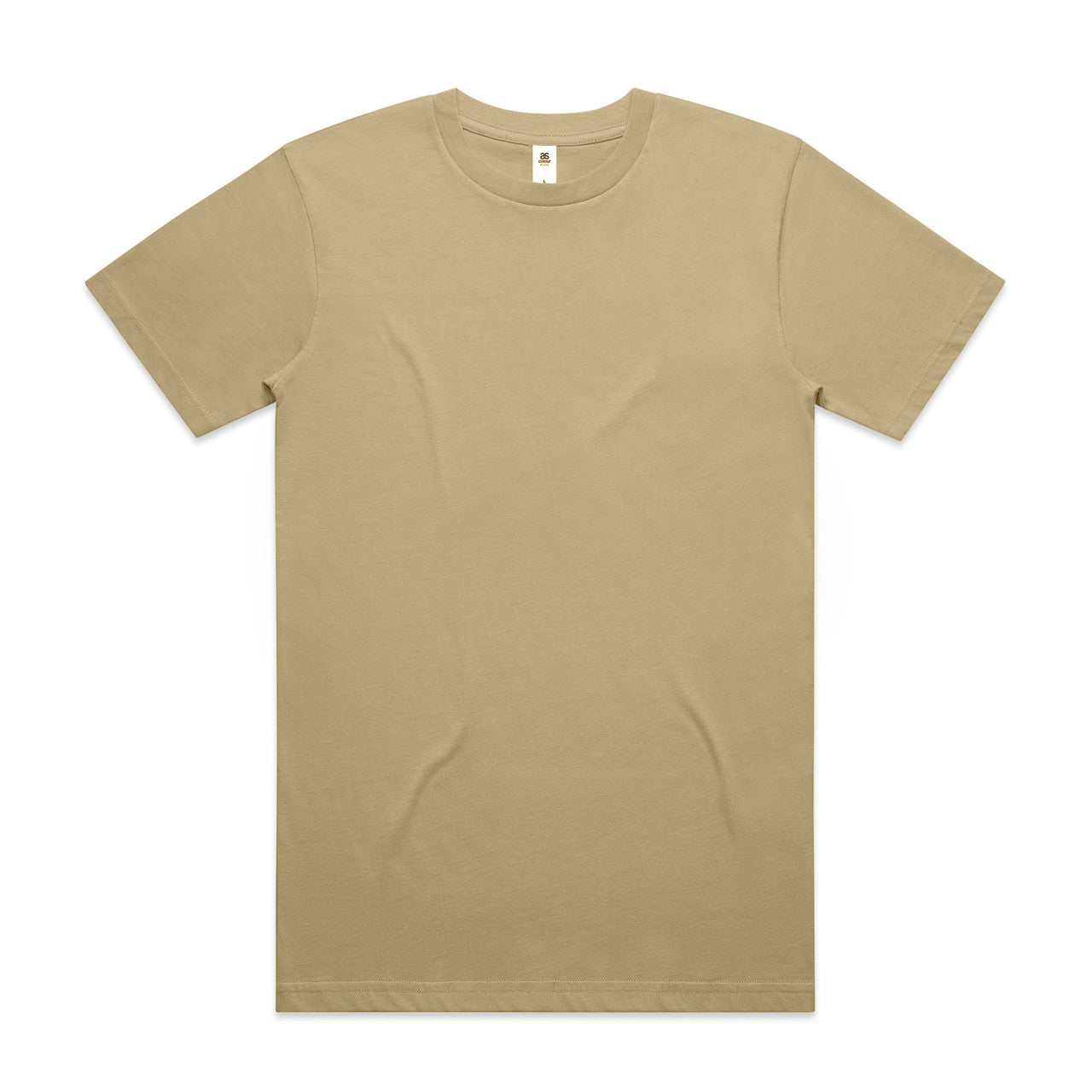 AS Colour Custom Block Tubular Tee - 5050T (Khaki)