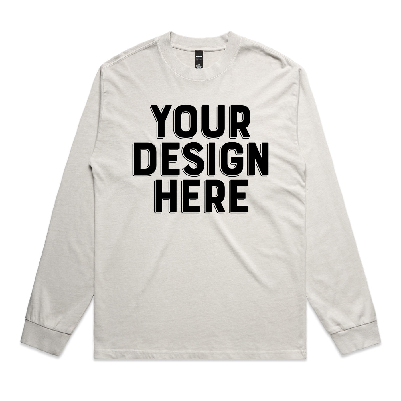 AS Colour Custom Heavy Faded L/S Tee