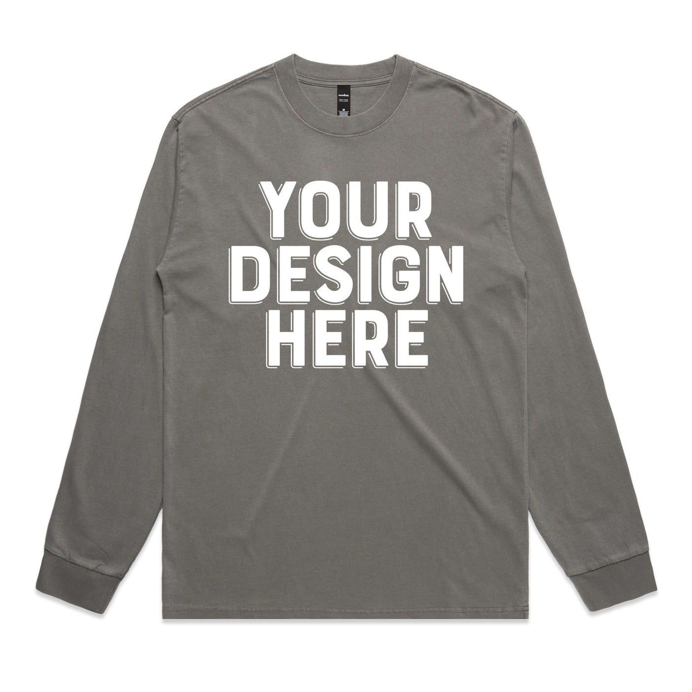 AS Colour Custom Heavy Faded L/S Tee