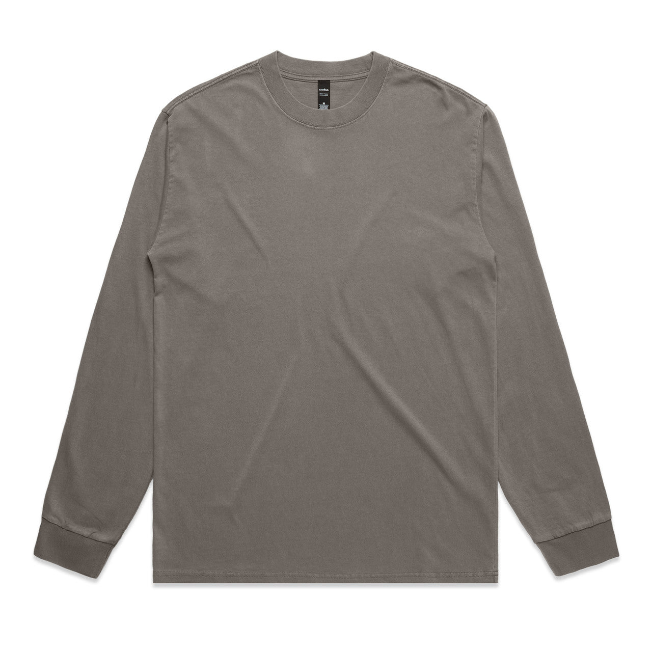 AS Colour Custom Heavy Faded L/S Tee - 5083 (Faded Grey)