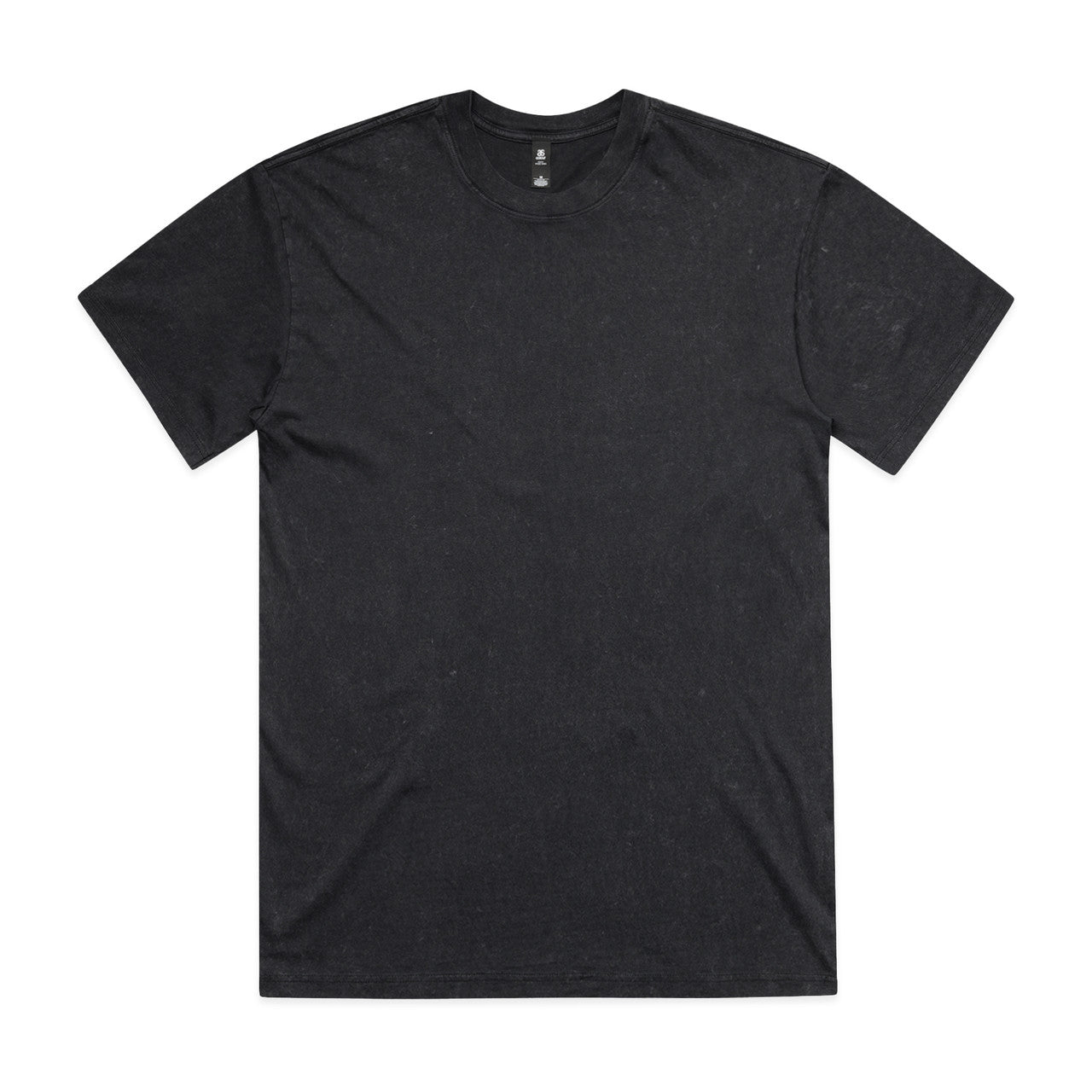 AS Colour Custom Stone Wash Heavy Tee - 5085 (Black Stone)