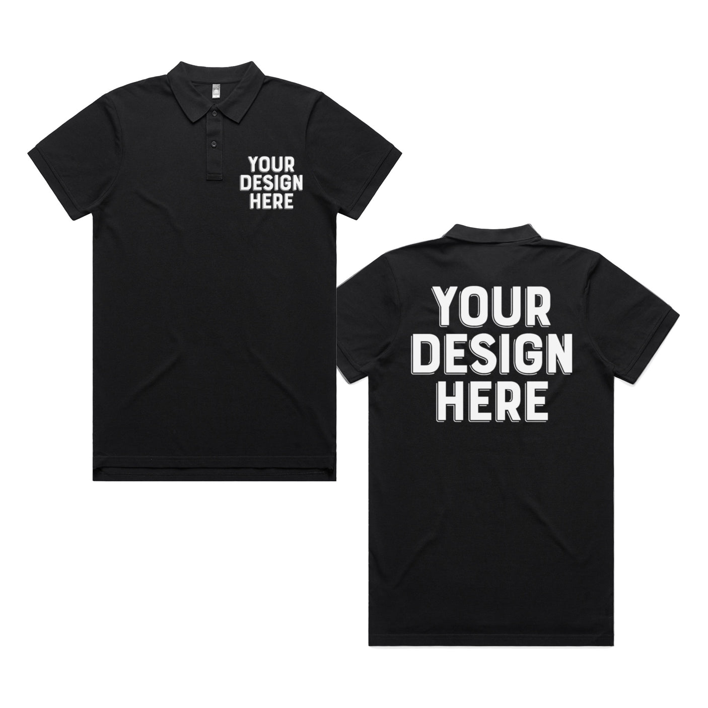 AS Colour Custom Pique Polo