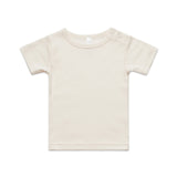 AS Colour Custom Organic Infant Wee Tee - 3001 (Natural)