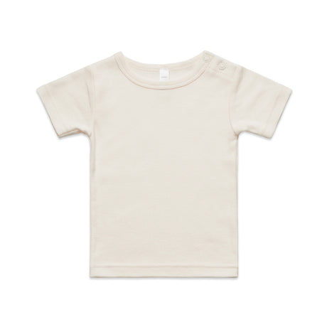 AS Colour Custom Organic Infant Wee Tee - 3001 (Natural)