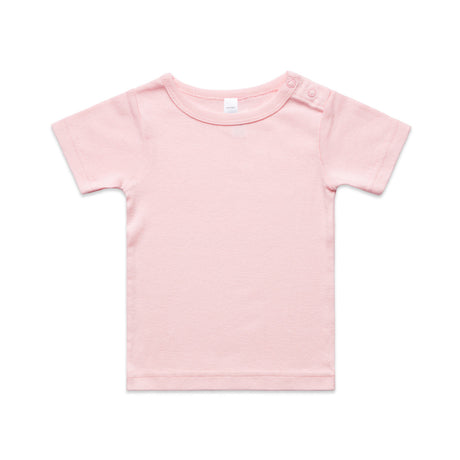 AS Colour Custom Organic Infant Wee Tee - 3001 (Pink)