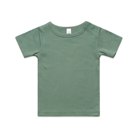 AS Colour Custom Organic Infant Wee Tee - 3001 (Sage)