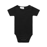 AS Colour Custom Organic Infant Mini-Me One-Piece - 3003 (Black)