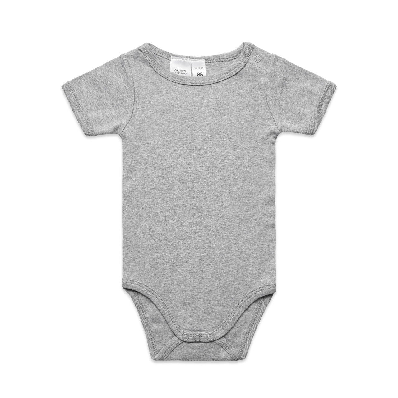 AS Colour Custom Organic Infant Mini-Me One-Piece - 3003 (Grey Marle)