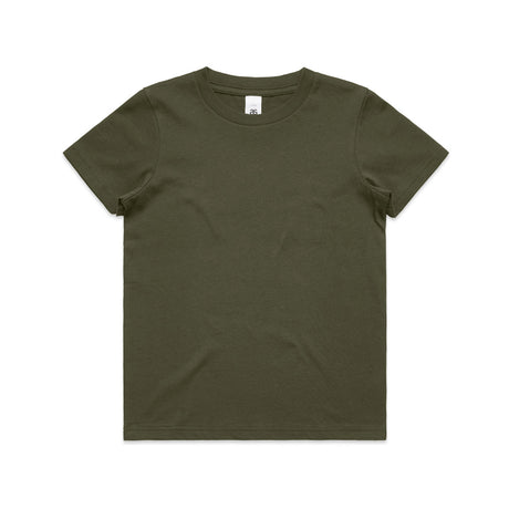 AS Colour Custom Kids Staple Tee - 3005 (Army)