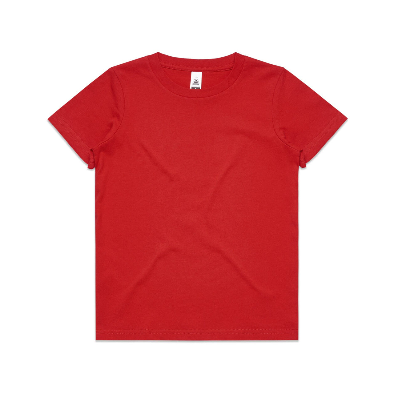 AS Colour Custom Kids Staple Tee - 3005 (Red)