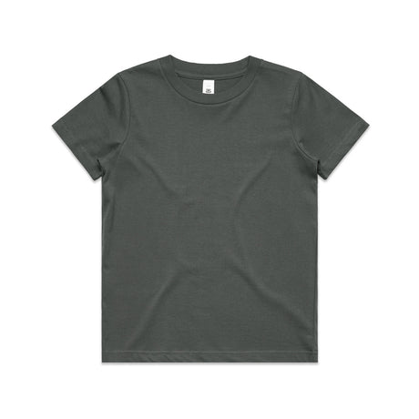 AS Colour Custom Youth Staple Tee - 3006 (Charcoal)