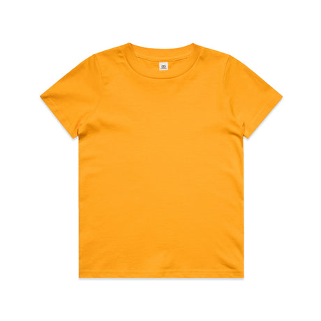 AS Colour Custom Kids Staple Tee - 3005 (Gold)