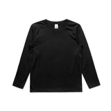 AS Colour Custom Kids Staple L/S Tee - 3007 (Black)
