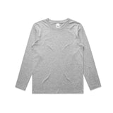 AS Colour Custom Youth Staple L/S Tee - 3008 (Grey Marle)