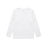 AS Colour Custom Youth Staple L/S Tee - 3008 (White)