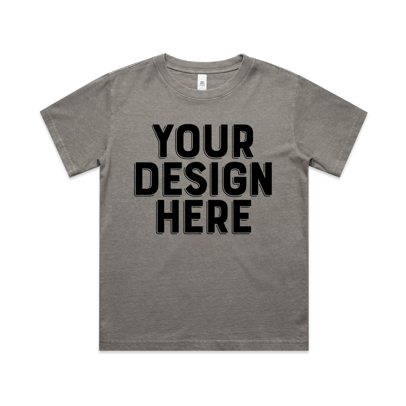 AS Colour Custom Kids Heavy Faded Tee