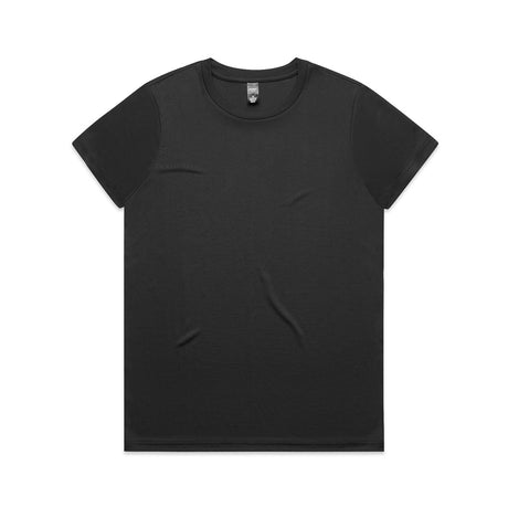 AS Colour Custom Wo's Maple Active Tee - 4001A (Black)