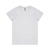AS Colour Custom Wo's Maple Marle Tee - 4001M (White Marle)