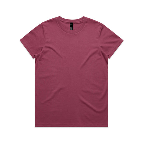 AS Colour Custom Wo's Maple Tee - 4001 (Berry)