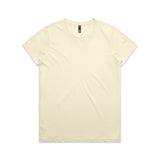 AS Colour Custom Wo's Maple Tee - 4001 (Butter)