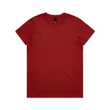 AS Colour Custom Wo's Maple Tee - 4001 (Cardinal)