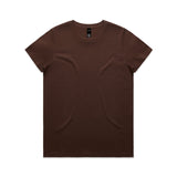 AS Colour Custom Wo's Maple Tee - 4001 (Chestnut)