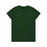 AS Colour Custom Wo's Maple Tee - 4001 (Forest Green)