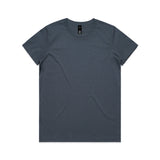 AS Colour Custom Wo's Maple Tee - 4001 (Petrol Blue)