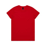 AS Colour Custom Wo's Maple Tee - 4001 (Red)