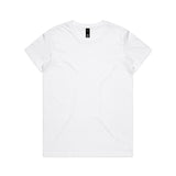 AS Colour Custom Wo's Maple Tee - 4001 (White)