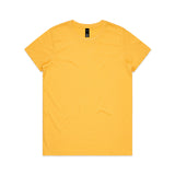 AS Colour Custom Wo's Maple Tee - 4001 (Yellow)