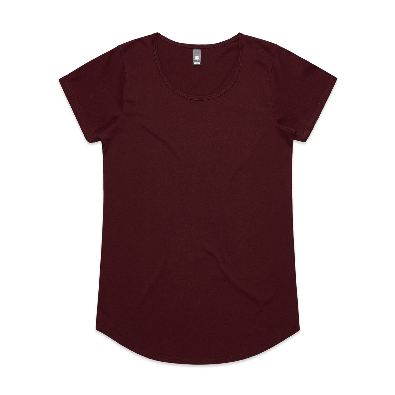 AS Colour Custom Wo's Mali Tee - 4008 (Burgundy)