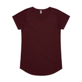 AS Colour Custom Wo's Mali Tee - 4008 (Burgundy)