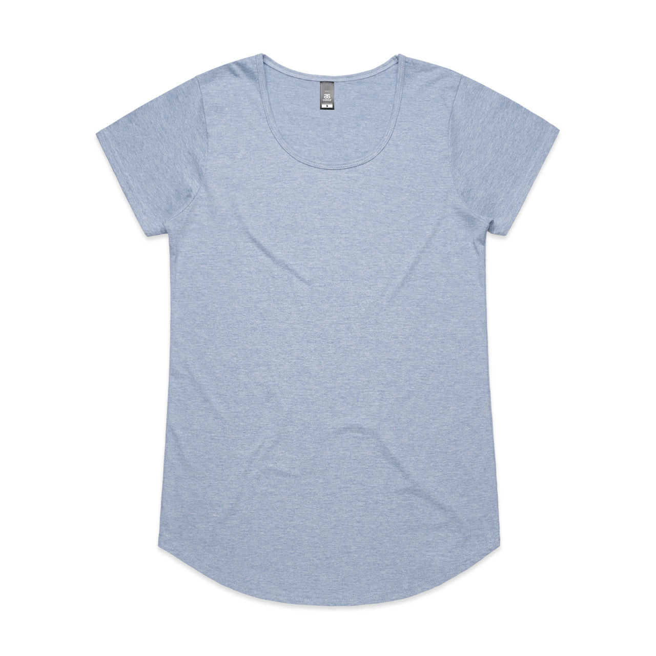 AS Colour Custom Wo's Mali Tee - 4008 (Light Blue Marle)