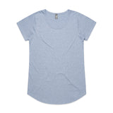 AS Colour Custom Wo's Mali Tee - 4008 (Light Blue Marle)